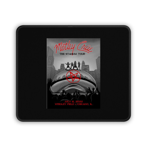 Motley Crue Chicago 22 Koehler Mouse Pad