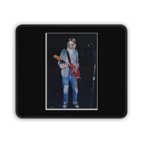 Music Rock Band Poster Singer Kurt Poster Cobain Poster 1 Mouse Pad