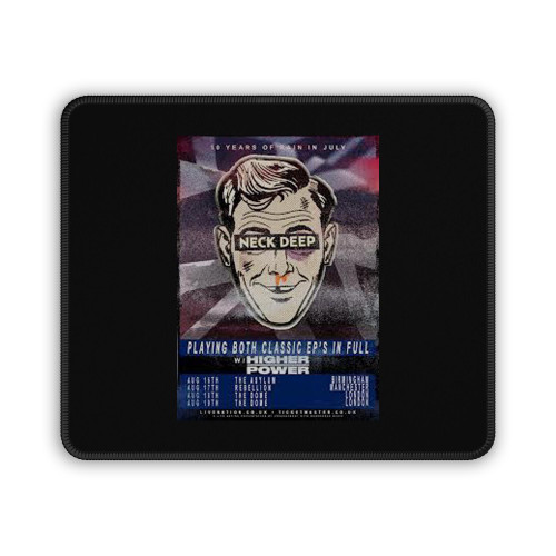 Neck Deep 10 Years Of Rain In July Mouse Pad
