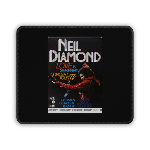Neil Diamond Beautiful Noise Tour 1977 Mouse Pad