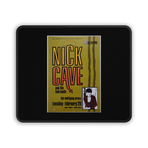 Nick Cave Concert 1989 Mouse Pad