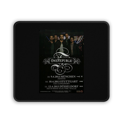 Onerepublic Love Runs Out Munchen 2013 Mouse Pad