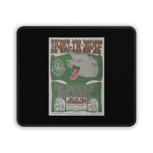 Original Concert Howlin Wolf Big Brother And The Holding Company September Mouse Pad
