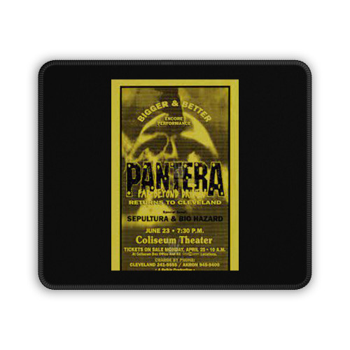 Pantera Dimebag Darrell 1994 Concert Mouse Pad