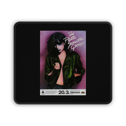 Patti Smith Group Set Free Frankfurt 1978 Mouse Pad
