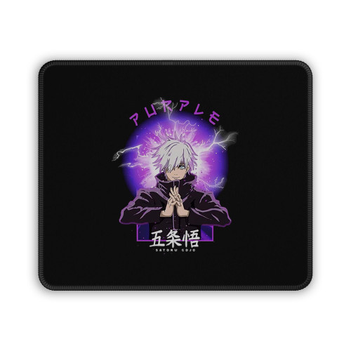 Satoru Gojou Purple Mouse Pad