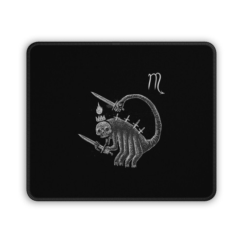 Scorpio Horrorscope Mouse Pad