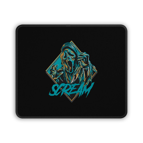 Scream Horror Art Love Logo Mouse Pad