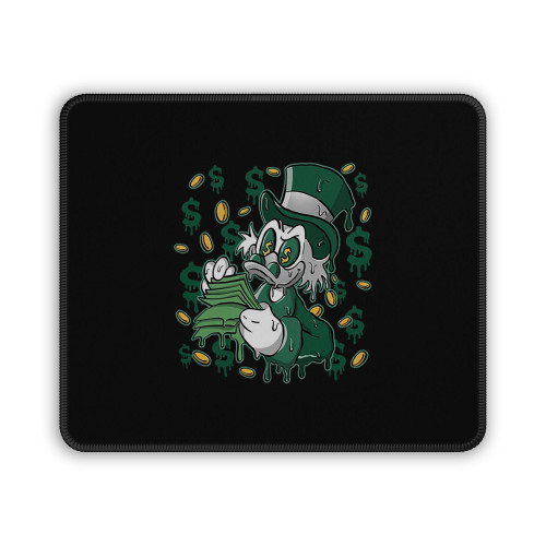 Scrooge Mcduck Drippin Mouse Pad