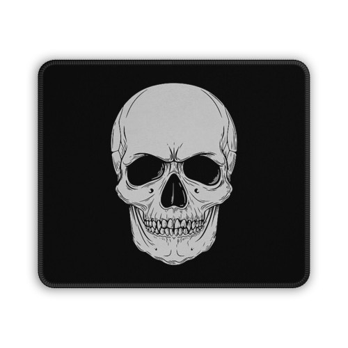 Skeleton Skull Goth Tolls Mouse Pad