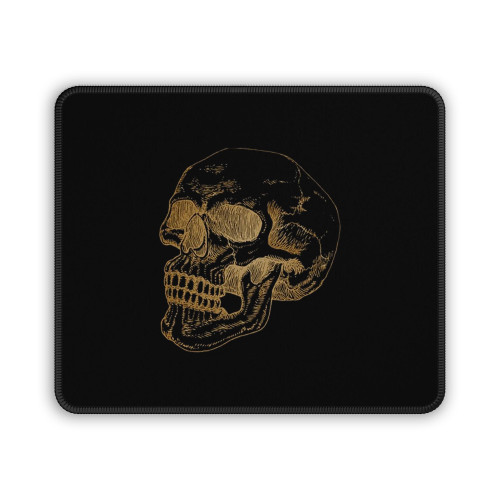 Skeleton Skull Goth Mouse Pad