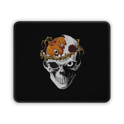 Skull Knight With Behelit Logo Art Mouse Pad Skull Knight With Behelit Logo Art Mouse Pad