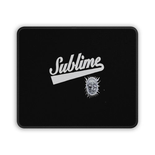 Sublime Logo Reggae Rock And Ska Punk Band Mouse Pad