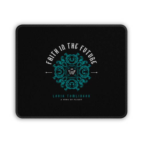 A Song Of Flight Faith In The Future Blue Rose Louis Tomlinson Mouse Pad