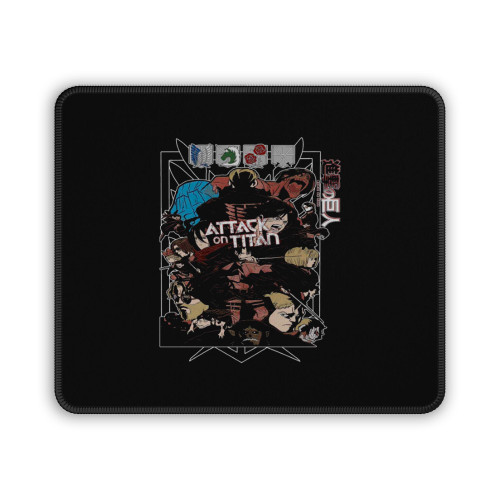 Attack On Titan Anime Mouse Pad
