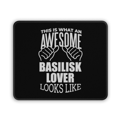 Awesome And Funny This Is What An Awesome Basilisk Basilisks Looks Like Mouse Pad