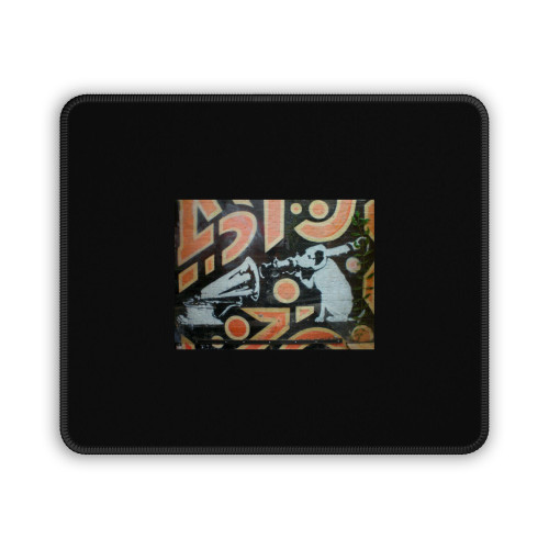 Banksy Hmv Dog Mouse Pad