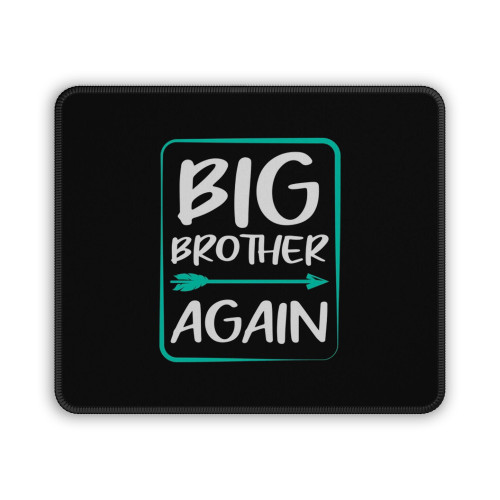 Big Brother Again Firetruck Baby Reveal Mouse Pad
