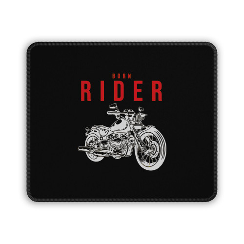 Born Rider Motor Bike Mouse Pad
