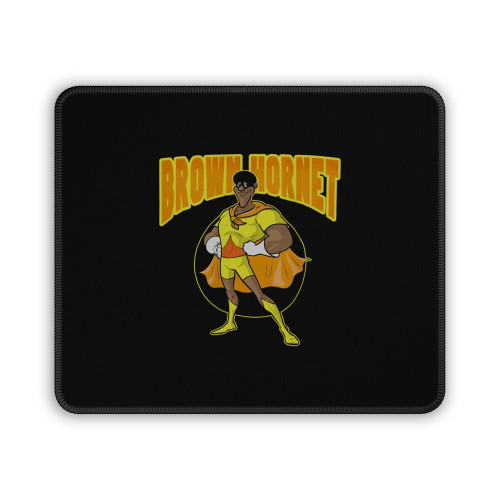 Brown Hornet Fat Albert Super Hero Mouse Pad