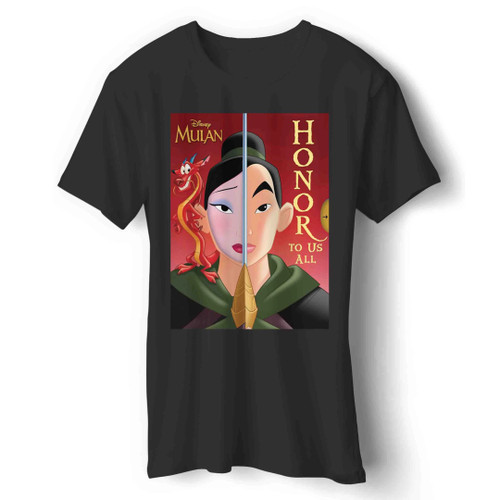 Disney Mulan Honor To Us All Man's T-Shirt