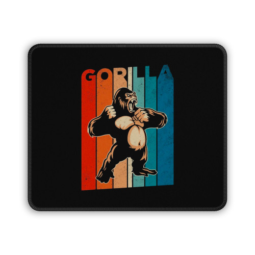 Cool Gorilla Vintage Retro Mouse Pad