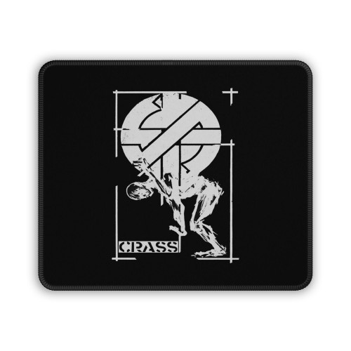 Crass Punk Anarchy British Street Punk Mouse Pad