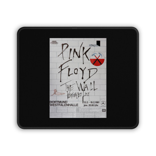 Pink Floyd The Wall Dortmund 1981 Mouse Pad