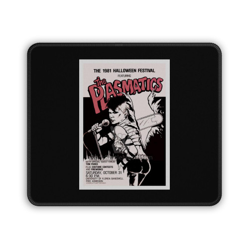 Plasmatics 1981 Halloween Festival Concert Mouse Pad Plasmatics 1981 Halloween Festival Concert Mouse Pad