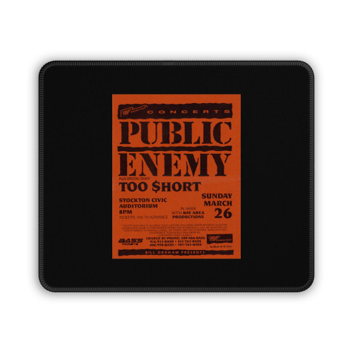 Public Enemy Vintage Concert 1 Mouse Pad