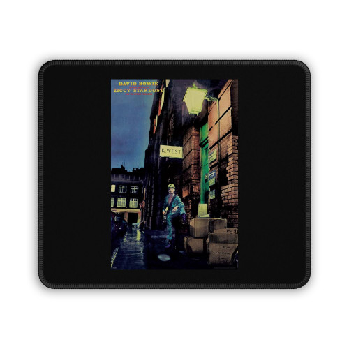 Pyramid America David Bowie Ziggy Stardust Music Poster Mouse Pad