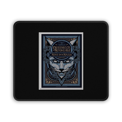 Queens Of The Stone Age & Nine Inch Nails Concert Mouse Pad