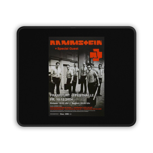 Rammstein Reise Reise Frankfurt 2004 Mouse Pad