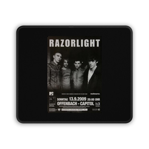 Razorlight Hostage Of Love Frankfurt 2009 Mouse Pad