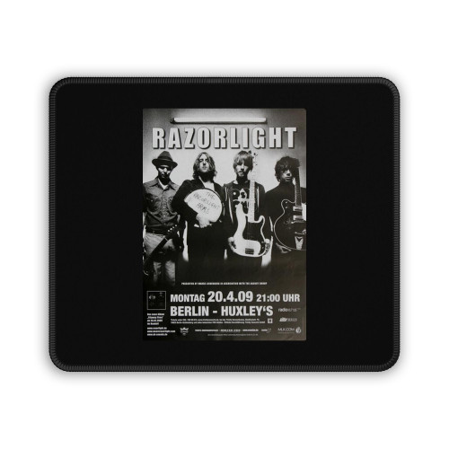 Razorlight Slipway Fires Berlin 2009 Mouse Pad