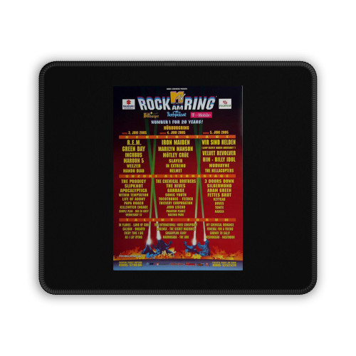 Rock Am Ring & Park Gesamtplakat Rock Am Ring 2005 Mouse Pad