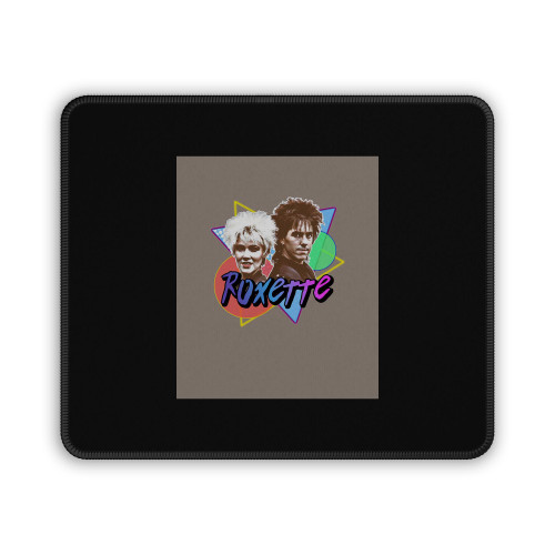 Roxette Pop Rock 80S Retro Style Fanart Summer Mouse Pad