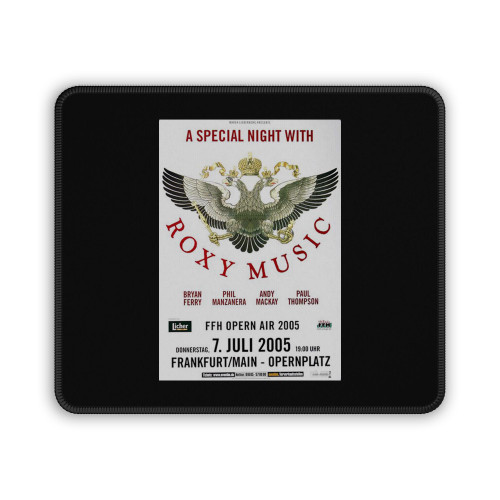 Roxy Music Special Night Frankfurt 2005 Mouse Pad