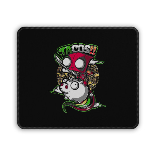 Taco Deadpool Logo Art Mouse Pad