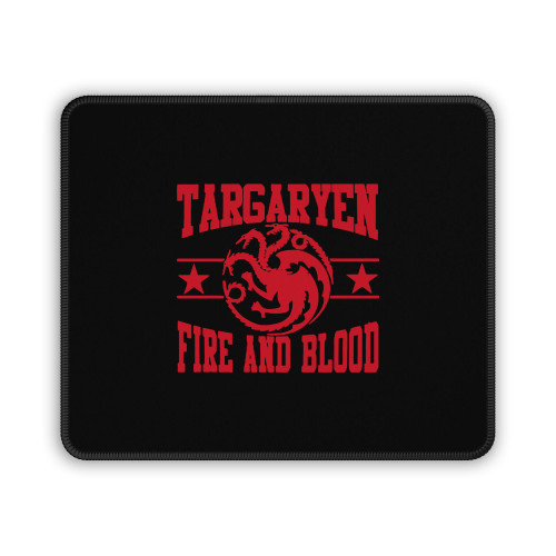Targaryen House Fire And Blood Mother Of Dragons Game Of Thrones Mouse Pad Targaryen House Fire And Blood Mother Of Dragons Game Of Thrones Mouse Pad