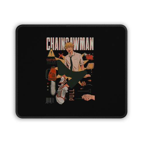 The Great Denji Chainsaw Man Mouse Pad