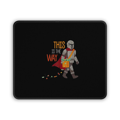 The Mandalorian Grogu This The Way Mouse Pad