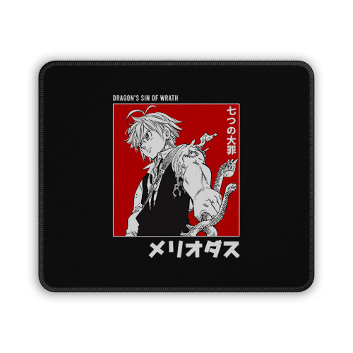 The Seven Deadly Sins Meliodas Nanatsu No Taizai Mouse Pad