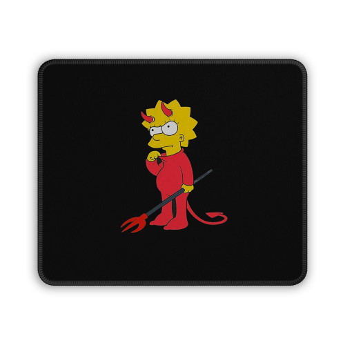 The Simpsons Lisa Devil Suit Funny Mouse Pad