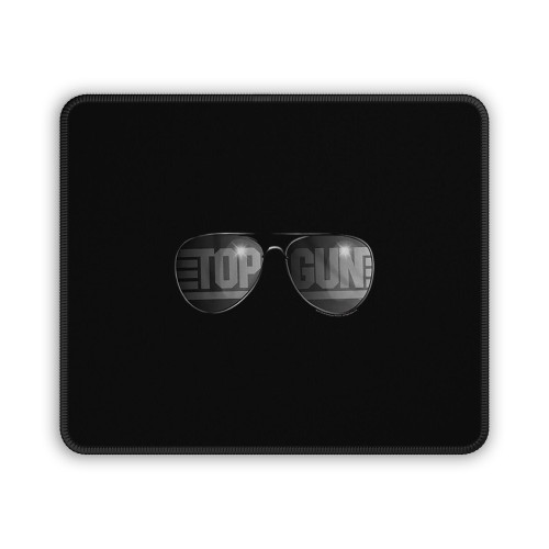 Top Gun Shades Black Mouse Pad