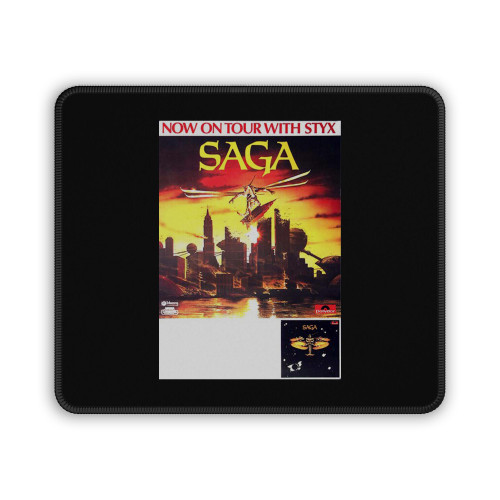 Saga Images At Twilight 1980 Mouse Pad