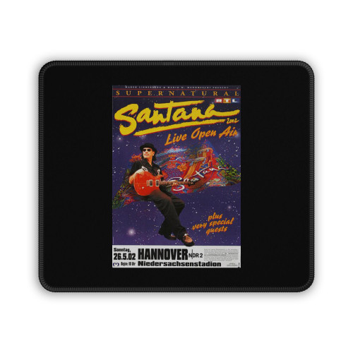 Santana Supernatural Hannover 2001 Mouse Pad