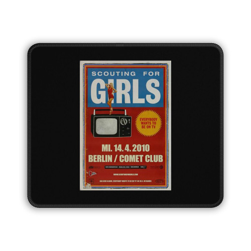Scouting For Girls To Be On Tv Berlin 2010 Mouse Pad