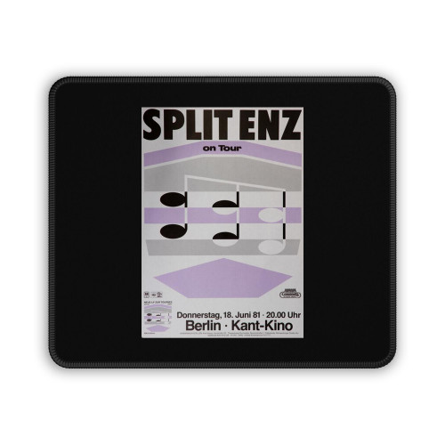 Split Enz Berlin 1981 Mouse Pad