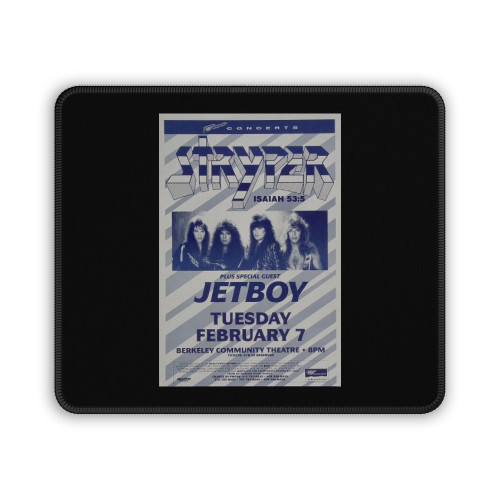 Stryper Vintage Concert Mouse Pad